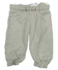 Světlešedé melírované tepláky H&M