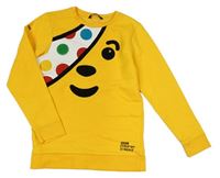 Žlutá mikina s Pudsey George