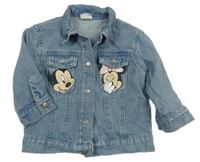 Světlemodrá riflová košile s Minnie Disney