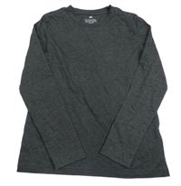 Tmavošedé triko H&M
