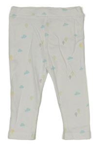 Bílé legíny s obrázky dunnes