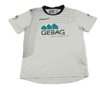 Bílé sportovní tričko s nápisem 