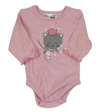 Světlerůžové body s kočkou Ergee
