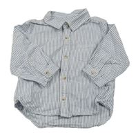 Modro-bílá pruhovaná košile Kiabi 