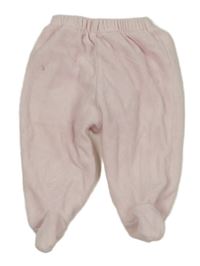 Světlerůžové sametové polodupky C&A