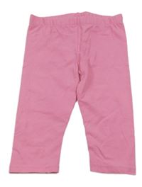 Růžové crop legíny Pocopiano