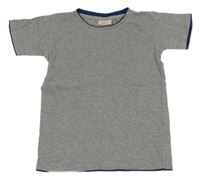 Šedo-modré tričko 