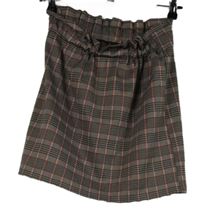 Dámská starorůžovo-červeno-černá kostkovaná sukně H&M