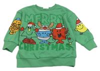 Zelená mikina s Mr.men Next