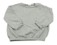 Světlešedá mikina Next