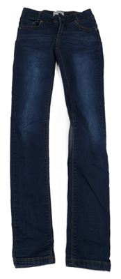 Tmavomodré skinny rifle Blue Effect