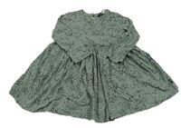 Khaki šaty s flíčky Joules