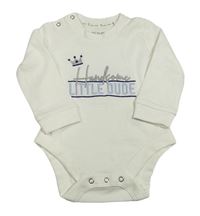 Bílé body s nápisem River Island