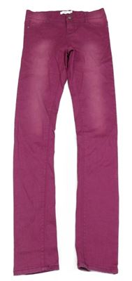 Růžové skinny rifle Name it