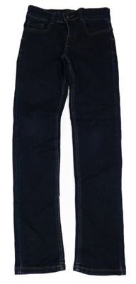 Tmavomodré skinny rifle Kiabi