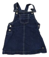 Tmavomodré riflové laclové šaty Jasper Conran