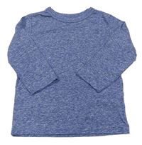 Modré melírované triko Next 