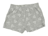 Šedé kraťasy s Mickeym Primark