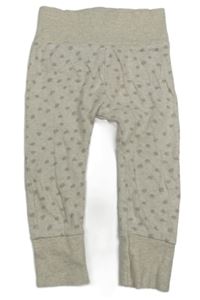 Béžové melírované tepláky se vzorem Mothercare