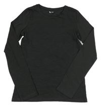 Tmavošedé triko Tu