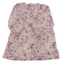 Světlerůžová halenková tunika Vertbaudet