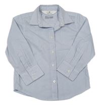 Modro-bílá pruhovaná košile H&M