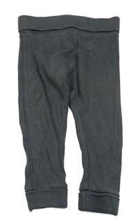 Tmavošedé žebrované tepláky M&S