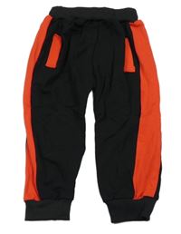 Černo-červené tepláky 