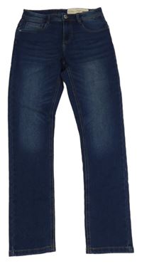 Tmavomodré skinny fit teplákové rifle Pepperts!