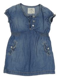Modré riflové šaty H&M