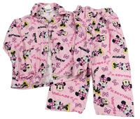 Růžové pyžamo s Minnie Disney
