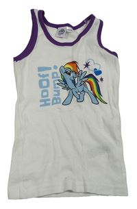 Bílý top s My Little Pony