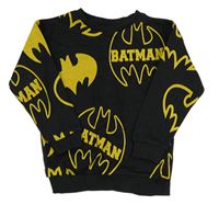 Černá mikina s netopýry - Batman zn. George