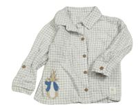 Bílo-modrá kostkovaná košile s králíkem - Peter Rabbit zn. M&S