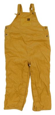 Okrové manšestrové laclové kalhoty John Lewis