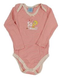 Světlerůžovo-růžové pruhované body s Tweetym