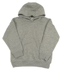 Šedá melírovaná mikina s kapucí Topolino