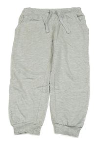 Světlešedé melírované tepláky Sinsay