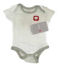 Nové - Bílé body s výšivkou