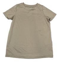 Hnědé sportovní tričko Tchibo