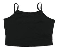 Černý crop top Shein