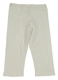 Bílé capri legíny TCM
