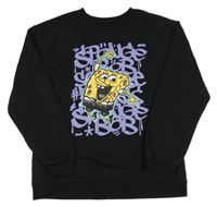 Černá mikina se SpongeBobem Primark