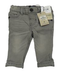 Nové - šedé skinny rifle Denim Co.