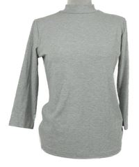 Dámské šedé žebrované triko Esmara 