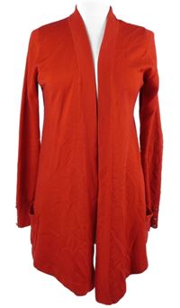 Dámský červený svetrový cardigán M&S