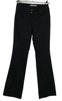 Dámské černé zvonové kalhoty Ashley Brooke 