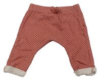Starůrožové puntíkaté tepláky la redoute