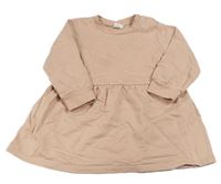 Světlerůžové teplákové šaty H&M
