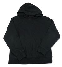 Černá mikina s kapucí H&M